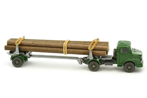 Langholztransporter MB 1413, laubgrün