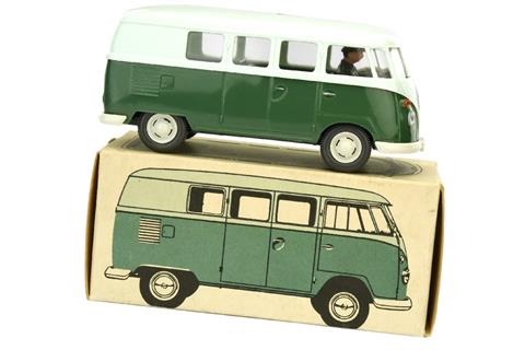 VW Bus (Typ 3), papyrusweiß/diamantgrün (im Ork)