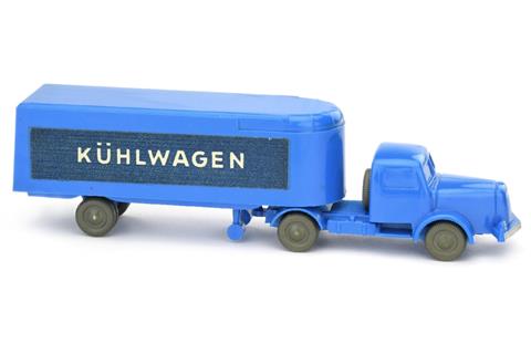 Sattelzug Henschel Kühlwagen, himmelblau