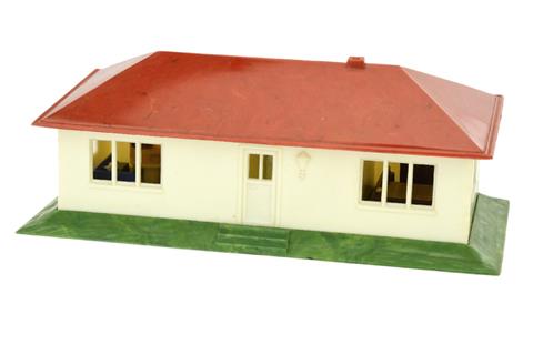 Landhaus mit Einrichtung (Dach misch-hellbraunrot)