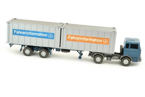 Fahrerinformation/2B - Container silbern