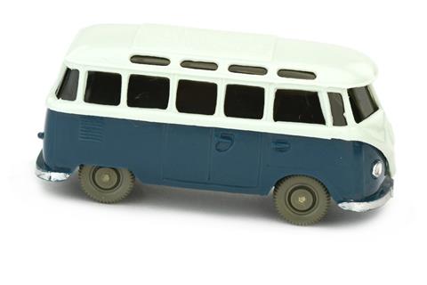 VW T1 Sambabus, papyrusweiß/d'-azurblau