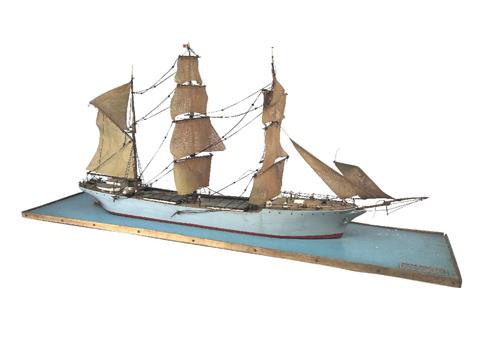 Segelschiff Dreimastbark (Sonderanfertigung in 1:250)