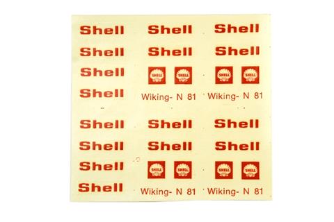 Restposten Shell-Abziehbilder (Spur N)