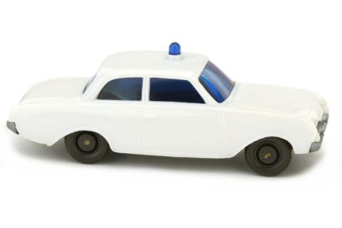 Polizeiwagen Ford Badewanne, gräuliches weiß