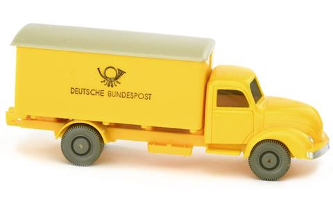 Postwagen Magirus Bundespost, gelb
