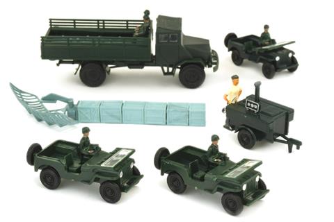SIKU - Konvolut 5 Militärfahrzeuge