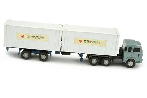 Inter Freight/2 - Container-Sattelzug Magirus 235D