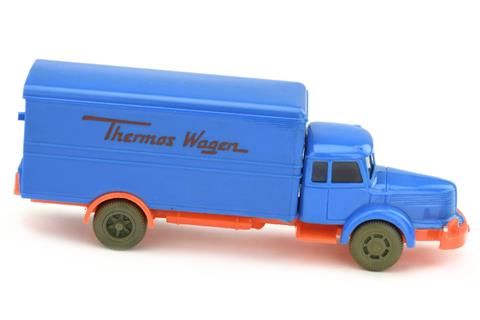 Thermos-Wagen Krupp, himmelblau/leuchtorange