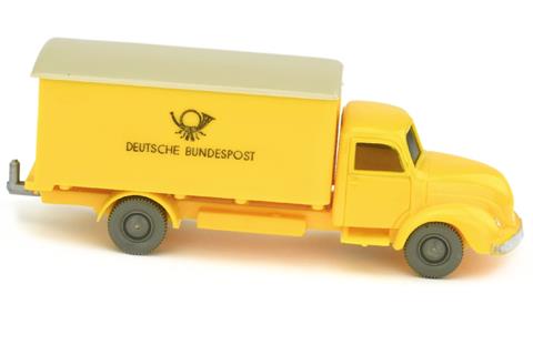 Postwagen Magirus Bundespost, gelb