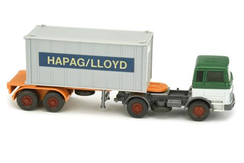 Hapag-Lloyd/3JQ - MB 1620, h'patinagrün/altweiß