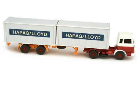 Hapag-Lloyd/2PE - MB 1620, weiß/rot