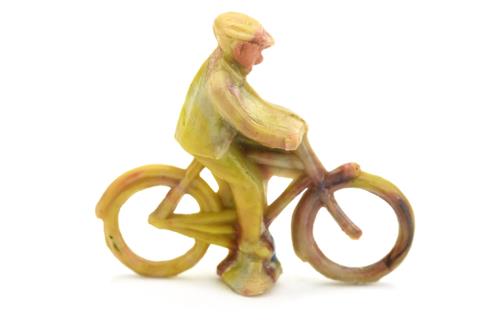 Radfahrer (männlich), misch-gelb