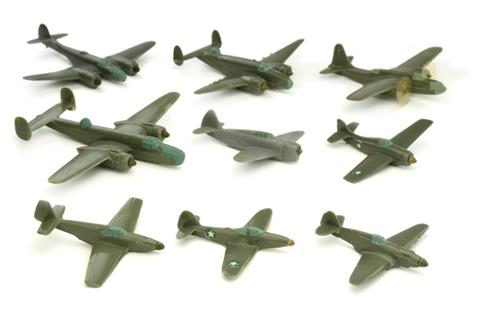 Konvolut 9 US-amerikanische Flugzeuge