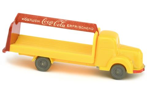 Coca-Cola Getränkewagen MB 3500, gelb