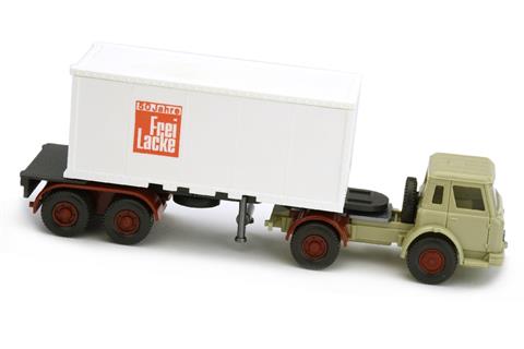 Frei Lacke - Container-Sattelzug Int. Harvester