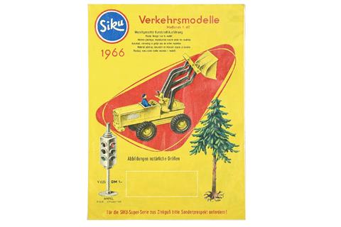 SIKU - Preisliste 1966