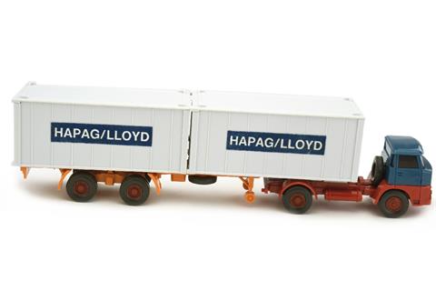 Hapag-Lloyd/5B - Henschel HS 16, azurblau/rot
