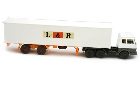 L & R/B - Container-LKW Hanomag-Henschel