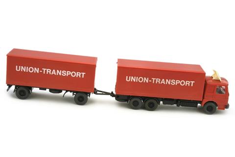 Union-Transport - Koffer-Lastzug MAN Büssing
