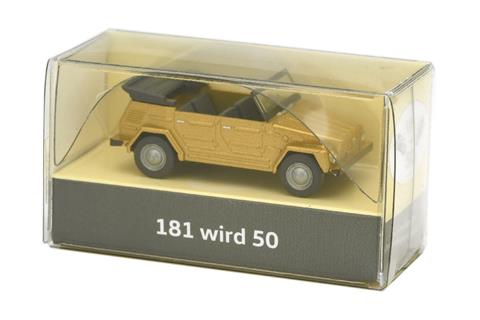 VW 181 Sammlertreffen - VW 181, goldmetallic