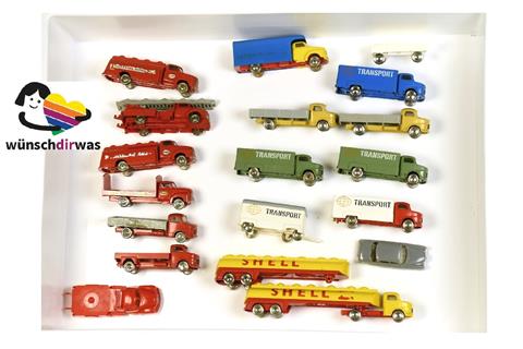 Lego - Konvolut 19 Fahrzeuge (2.Wahl)