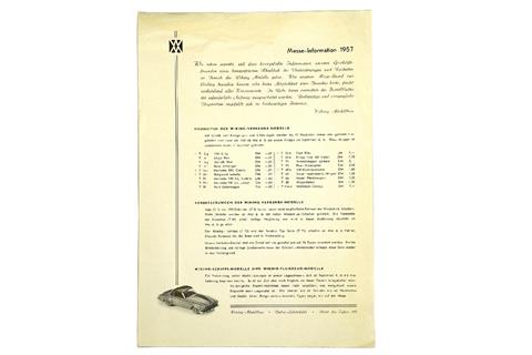 Messe-Information 1957