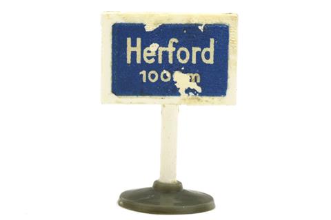 Verkehrszeichen (Typ 1) Herford 1000m
