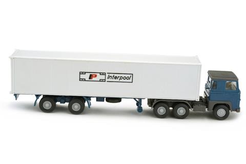 Interpool/2 - Container-Sattelzug Scania 110