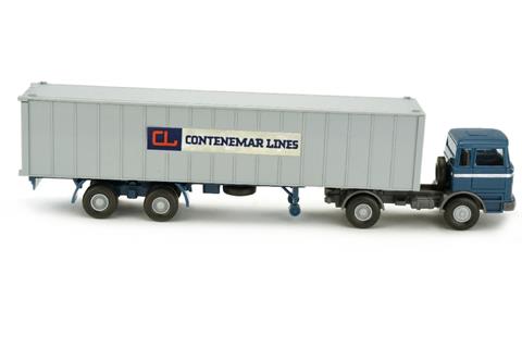 Container-LKW MB 1620 CL Contenemar Lines