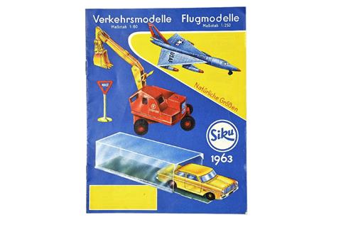 SIKU - Preisliste 1963