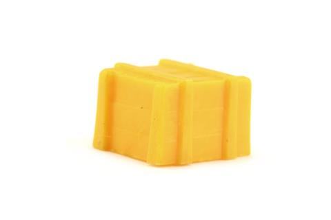 Kleine hohe Kiste ohne Deckel (Typ 1), gelb