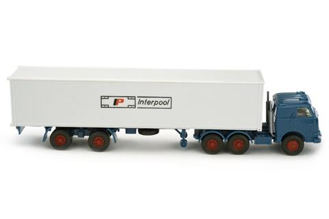 Interpool - Container-Sattelzug US-Zugmaschine
