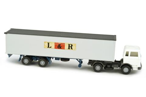 L & R - Container-Sattelzug MB 1620