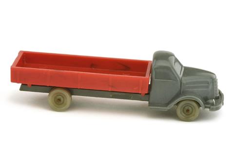 Dodge Pritsche, betongrau/rot