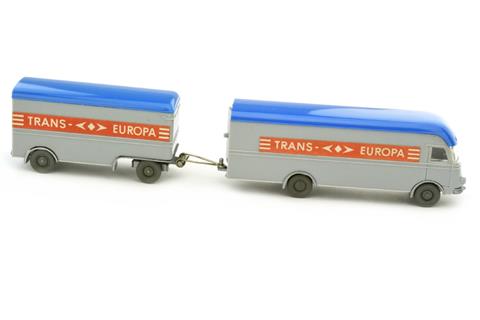 Kofferzug MB 312 Trans Europa, silbergrau