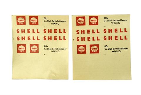 Restposten Shell-Abziehbilder
