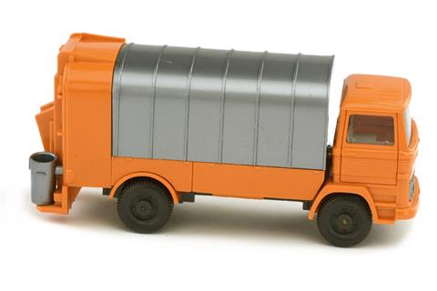 Müllwagen MB 1317, gelborange/anthrazit